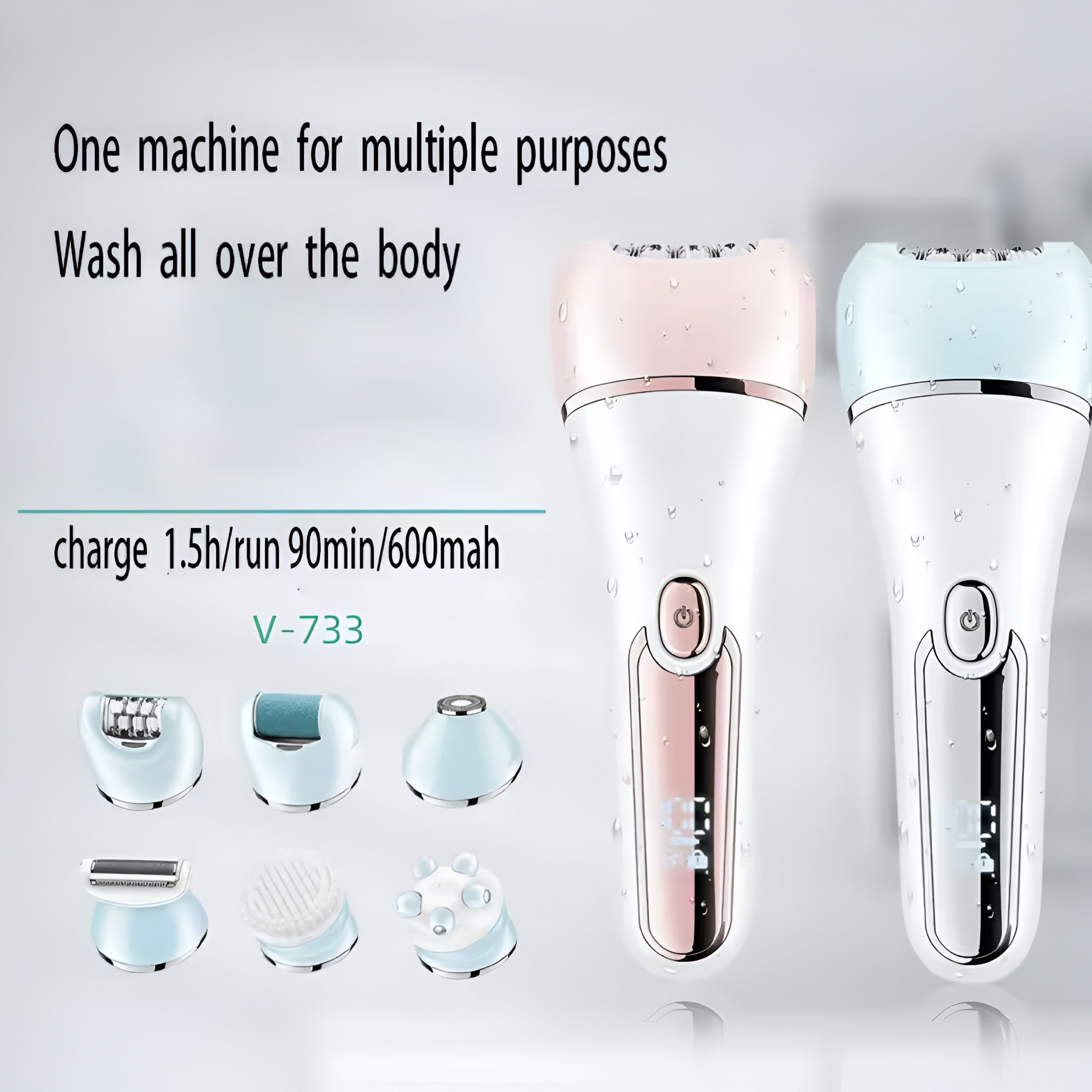 AESIFY All-Body Präzisions-Rasierer für Sie