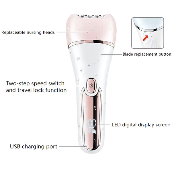 AESIFY All-Body Präzisions-Rasierer für Sie